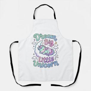 Delantal Sueño de Unicornio Regalo de Unicornio Pequeño y G