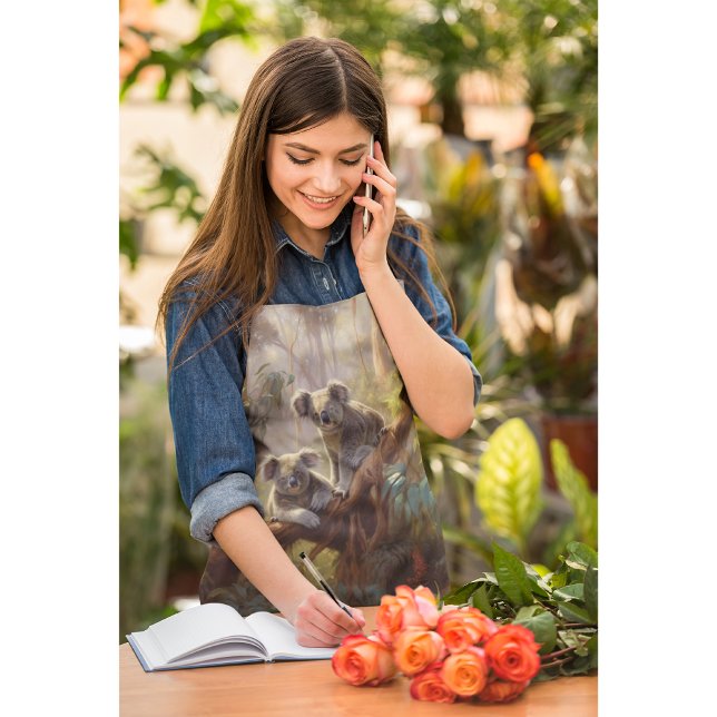 Delantal Sueños de bosques de Koala (Subido por el creador)