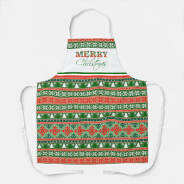 Delantal Suéter de Navidades feos | Fun Holiday Apron