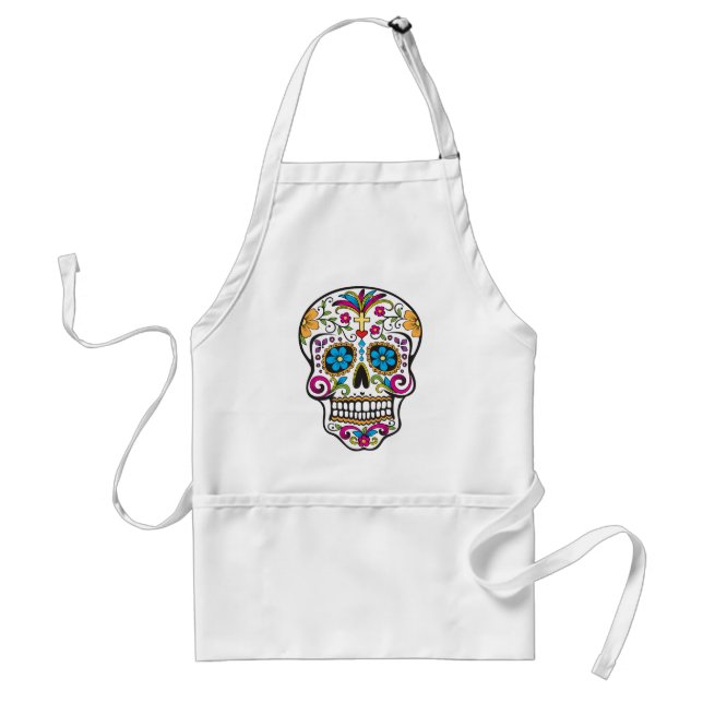 Delantal Sugar Skull (Frente)