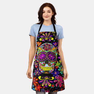 Delantal Sugar Skull Apron