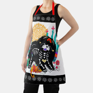 Delantal SUGARSKULL NIRVANA Chow Dog