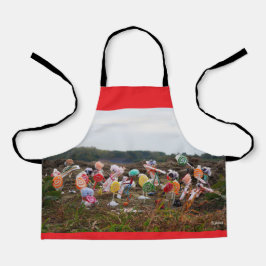 Delantal Suikerfeest oogstende Fubby's op het land.