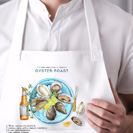 Delantal Summer Oyster Roast | Receta Heirloom Apron