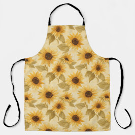 Delantal Sunflower Garden