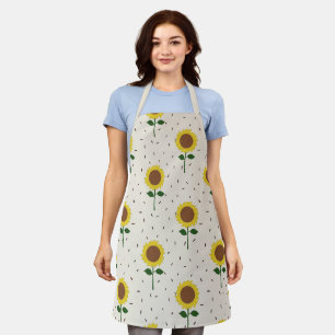Delantal Sunflowers - All Over Print Apron