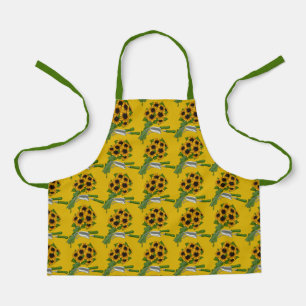 Delantal Sunflowers-and Garden-Tools