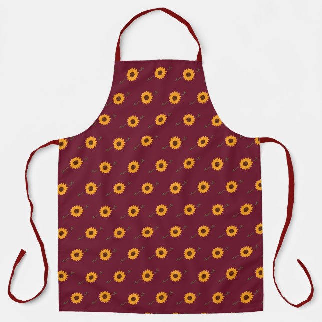 Delantal Sunflowers Apron (Anverso)