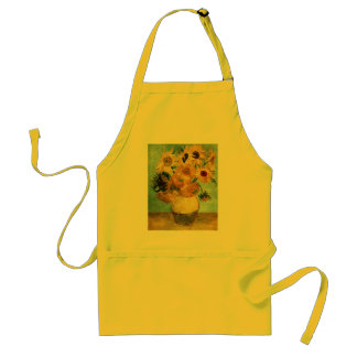 Delantal Sunflowers in a Vase (F455) Van Gogh Bella Artes