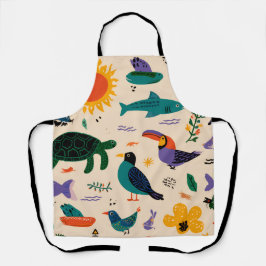 Delantal Sunny Days All-Over Print Apron Gift