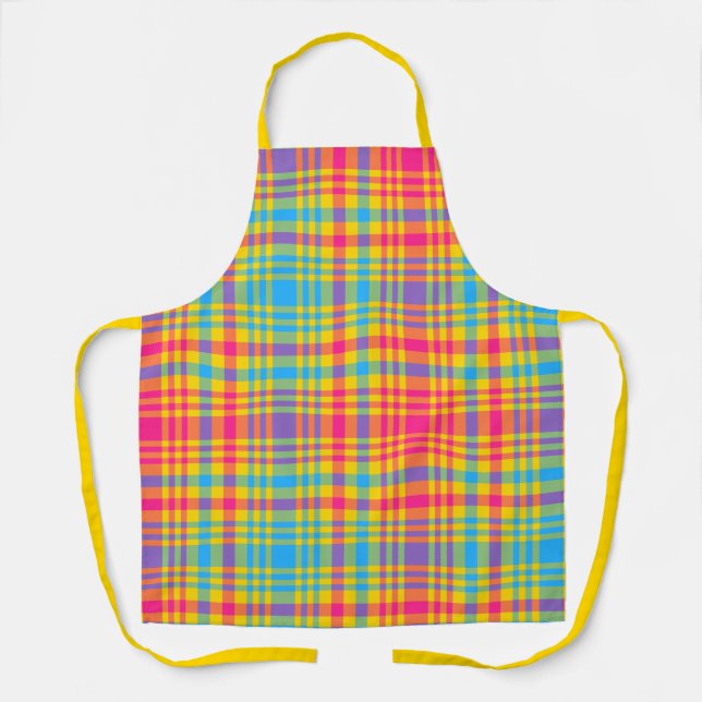 Delantal Sunny Days Plaid Apron (Anverso)