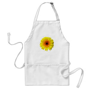Delantal Sunny Yellow Gerbera Daisy