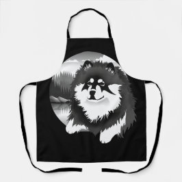 Delantal SUOMI - Araña finlandesa de Lapphund/delantal del