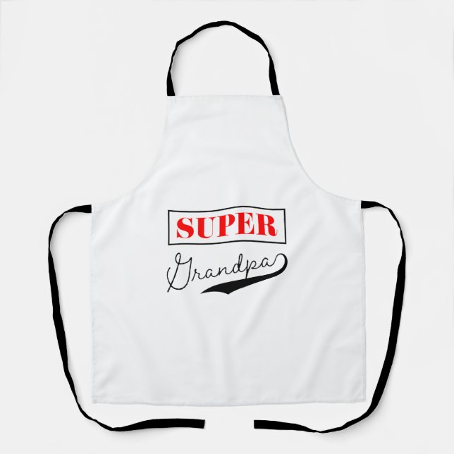 Delantal Super Abuelo (Anverso)