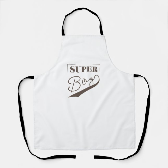 Delantal Super Boy (Anverso)