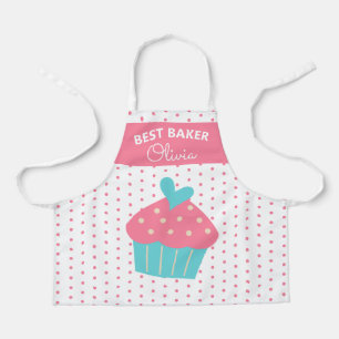 Delantal Super Encantadora Jefa Panadera Horneado de Cupcak
