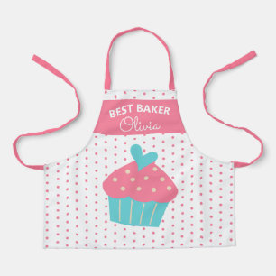Delantal Super Encantadora Jefa Panadera Horneado de Cupcak