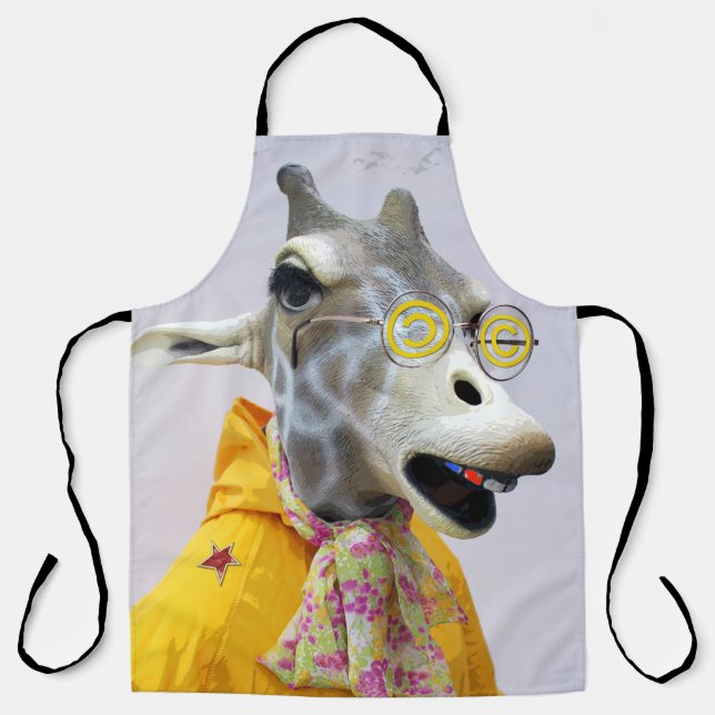 Delantal ¡Super Guay Giraffe Apron! (Anverso)