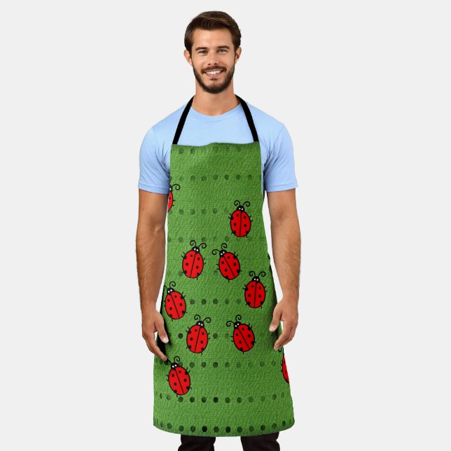 Delantal ¡Super Guay Ladybug Apron! (Gastado)