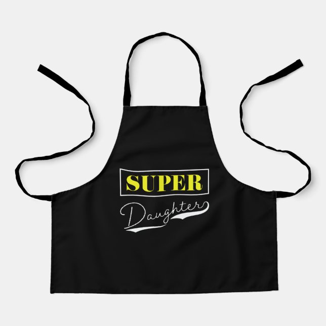 Delantal Súper hija (Anverso)