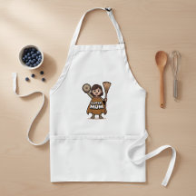 Delantal Super Mamá – Divertido Delantal de Cocina