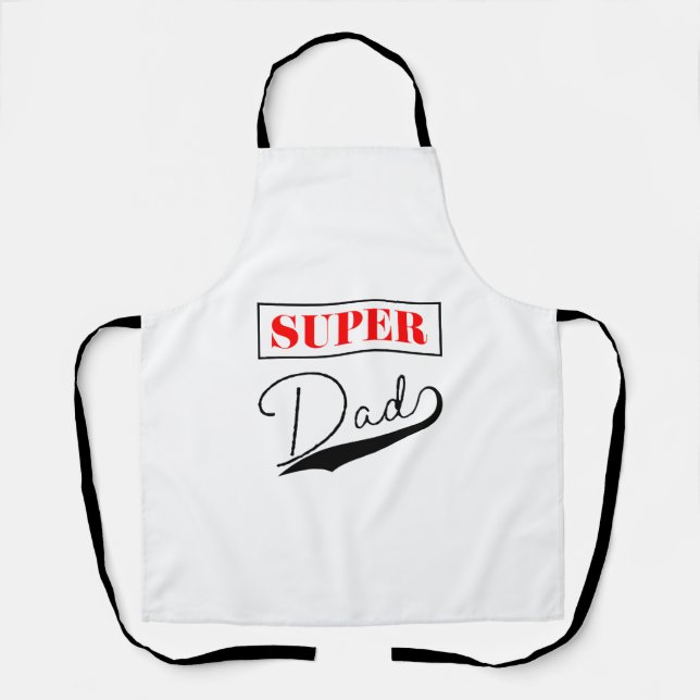 Delantal Super Papá (Anverso)