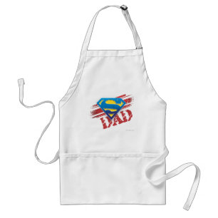Delantal Súper papa rayas