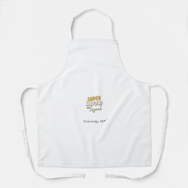 Delantal Super Step Dad la Leyenda – Regalo BBQ