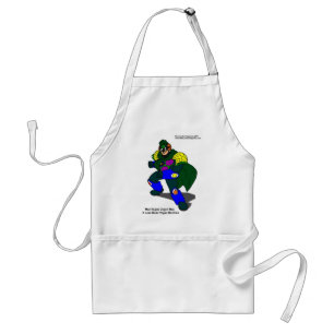 Delantal Super Vegan Man (nuestra mascota) regala camisetas