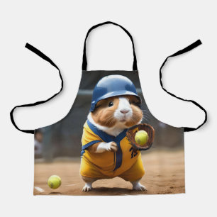 Delantal Superestrella del Softbol: El Gran Juego del Cuy,