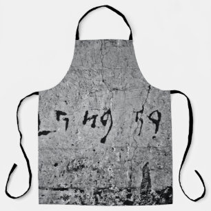 Delantal Superficie de hormigón negro y gris