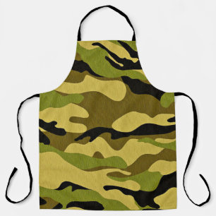 Delantal Superficie del soldado de camuflaje textil