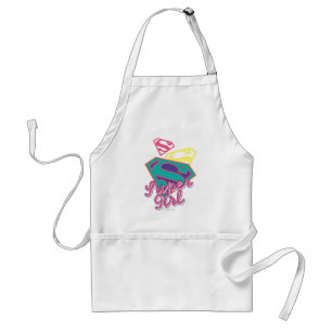 Delantal Supergirl Cursive