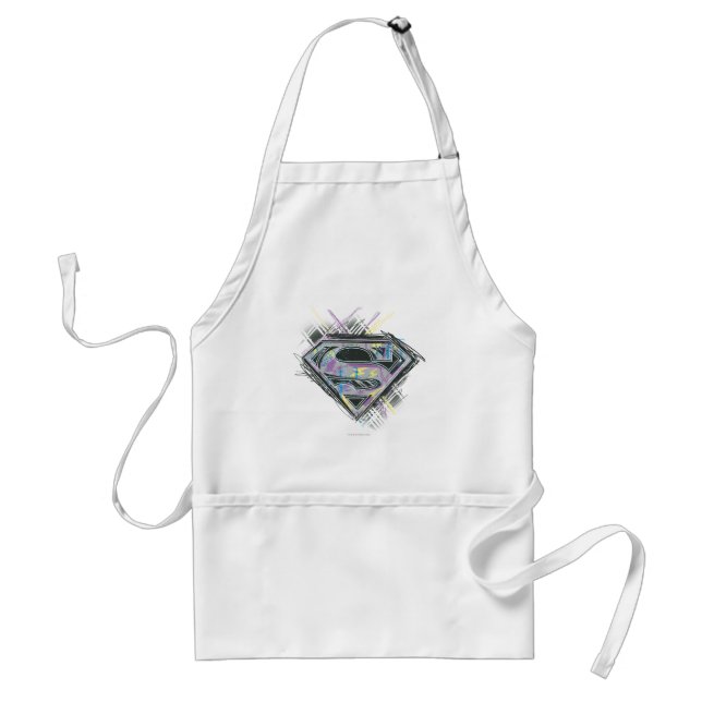 Delantal Supergirl Scribbles Logo (Frente)