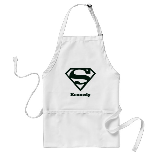 Delantal Supergirl Solid S-Shield (Frente)