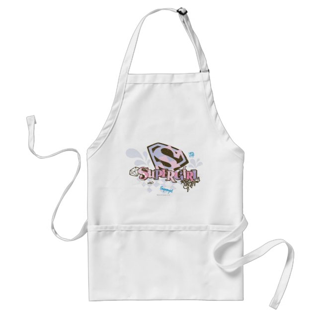 Delantal Supergirl Tan fabuloso 1 (Frente)