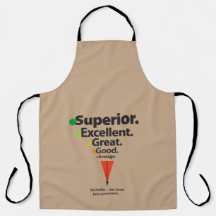 Delantal Superior, Excelente, Grandes Puntos