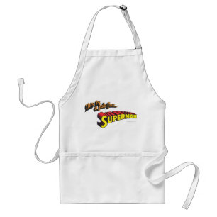 Delantal Superman  Es un trabajo para...Logo