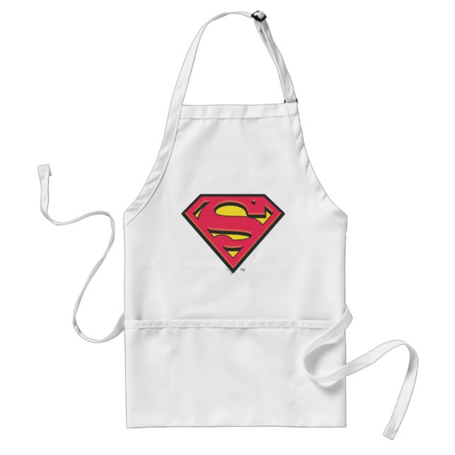 Delantal Superman S-Shield | Logotipo clásico (Frente)