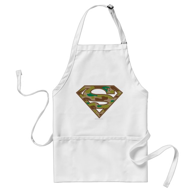 Delantal Superman S-Shield | Logotipo de camuflaje (Frente)