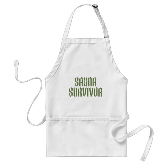 Delantal Superviviente de sauna 05 (Frente)