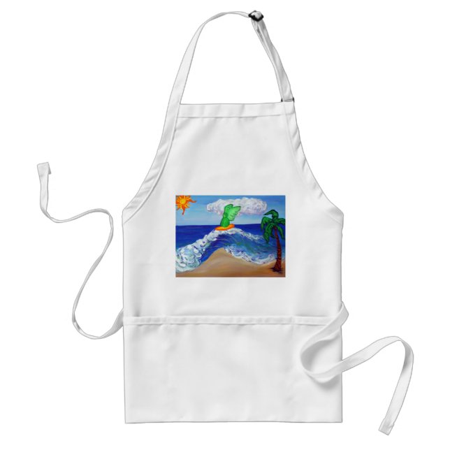 Delantal Surfing Angel Raphael Apron (Frente)