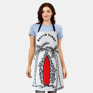 Delantal Surfing Cats Apron