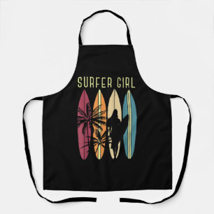 Delantal Surfista Chica Surfboard Chicas Surf Oce