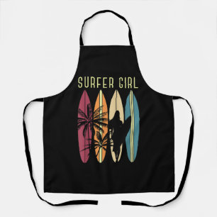 Delantal Surfista Chica Surfboard Chicas Surf Oce