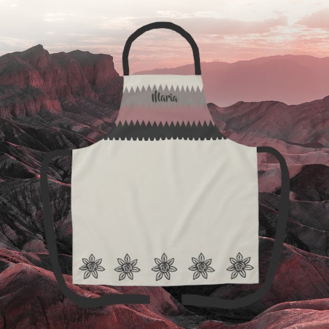 Delantal Suroeste Añadir nombre Tones de Tierra Naturales A (Subido por el creador)