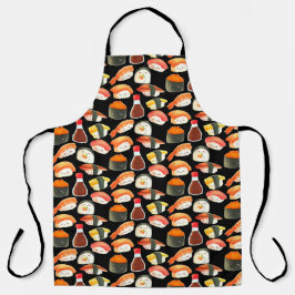 Delantal Sushi japonés suave