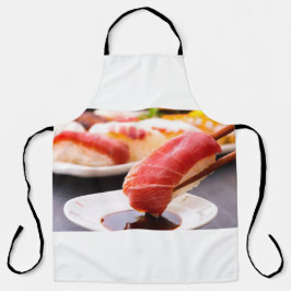 Delantal Sushi Moment Apron – Tuna Dive in Soy Sauce