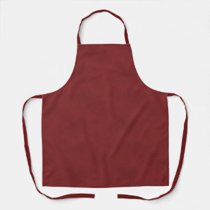 Delantal Sutil Apron rojo de la tierra texturada
