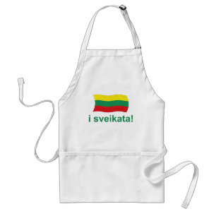 Delantal ¡Sveikata del Lithuanian i! (Alegrías!)